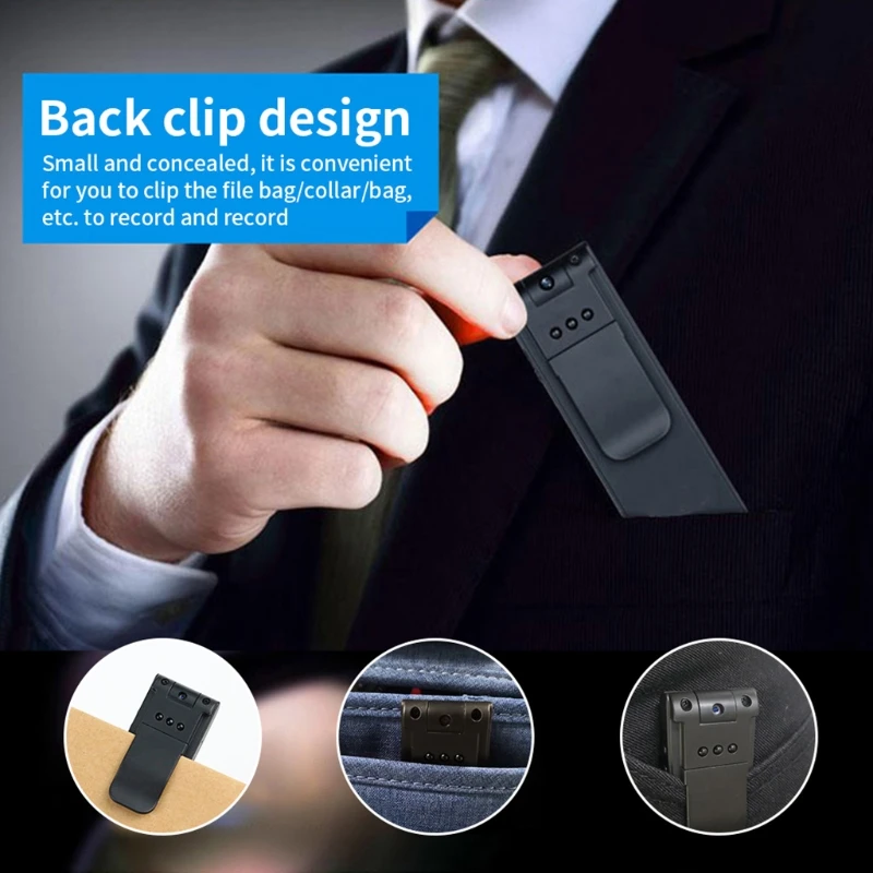 Handheld Portable Back Clip Work Recorder Law Enforcement Assistant Conference Camera Recorder
Handheld Portable Back Clip Work Recorder Law Enforcement Assistant Conference Camera Recorder