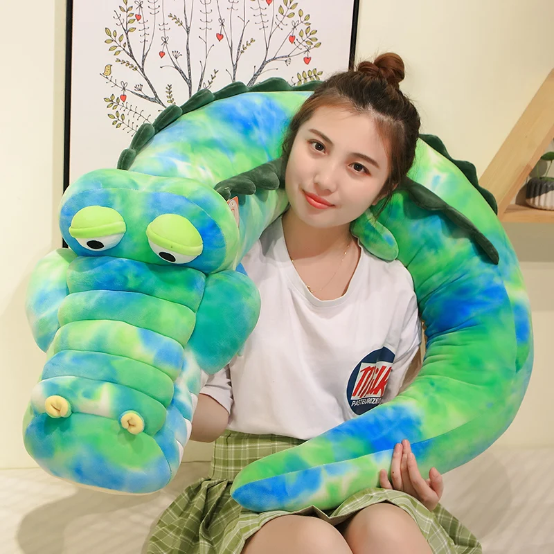 Rainbow Crocodile Plush Toys Stuffed Animal Giant Size Soft Pillow Kawaii Birthday Gift Home Decoration 
Rainbow Crocodile Plush Toys Stuffed Animal Giant Size Soft Pillow Kawaii Birthday Gift Home Decoration
