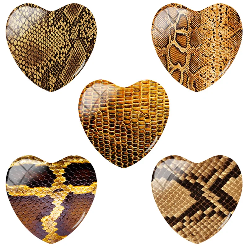 TAFREE 25MM Snake Skin Art texture Pattern Heart Shape Flat Back Glass Cabochon diy Jewelry TX308
TAFREE 25MM Snake Skin Art texture Pattern Heart Shape Flat Back Glass Cabochon diy Jewelry TX308