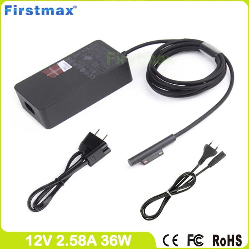 

12V 2.58A 36W AC Adapter tablet pc charger 1625 for Microsoft Surface Pro 3 Pro 4 for core i5 i7 1631 1724 battery Charger