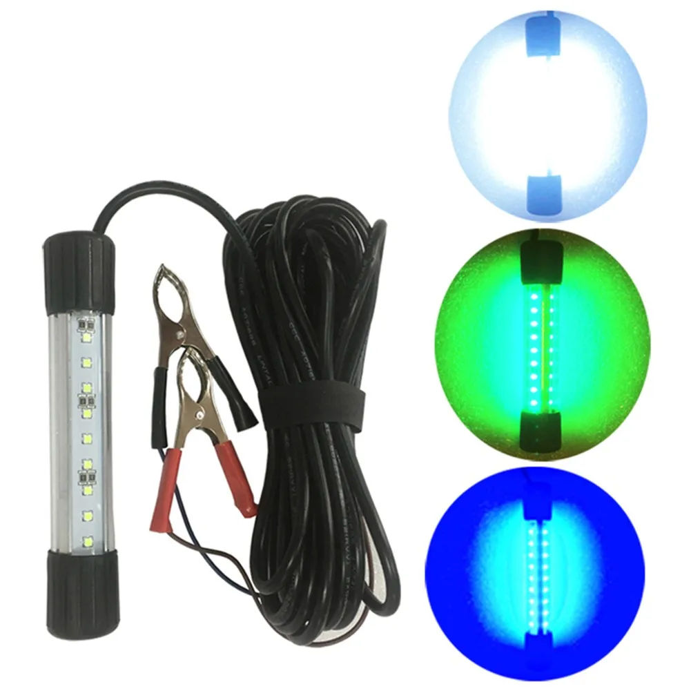 12V 30W 1200LM Underwater Fishing Light Submersible Collecting Fish Finder Lamp Green White Blue Night Fishing Squid Krill Lamp
12V 30W 1200LM Underwater Fishing Light Submersible Collecting Fish Finder Lamp Green White Blue Night Fishing Squid Krill Lamp