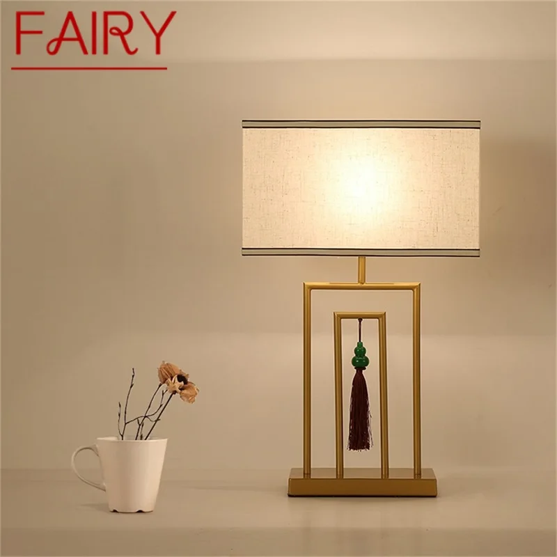 FAIRY Modern Table Lamp Design LED Table Desk Light Fabric Home Decorative for Bedroom Living Room
FAIRY Modern Table Lamp Design LED Table Desk Light Fabric Home Decorative for Bedroom Living Room