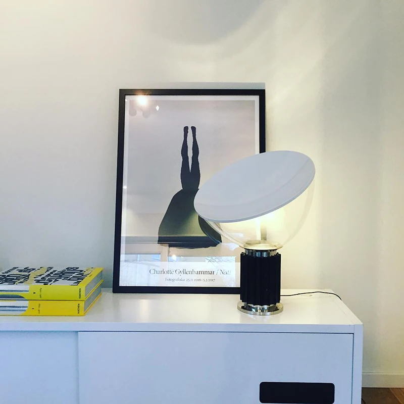 Скандинавский дизайн настольная лампа с радаром для спальни гостиной кабинета