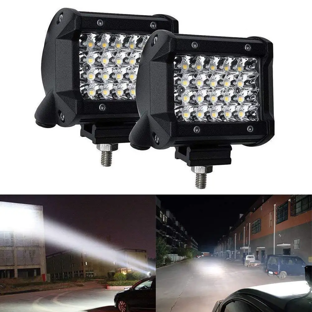 New 1PCS 4-Inch 4-Row 72W Work Light Spotlight Strip Light Car off-Road Vehicle Top Front Bumper Spotlight For Car motorcycles
New 1PCS 4-Inch 4-Row 72W Work Light Spotlight Strip Light Car off-Road Vehicle Top Front Bumper Spotlight For Car motorcycles