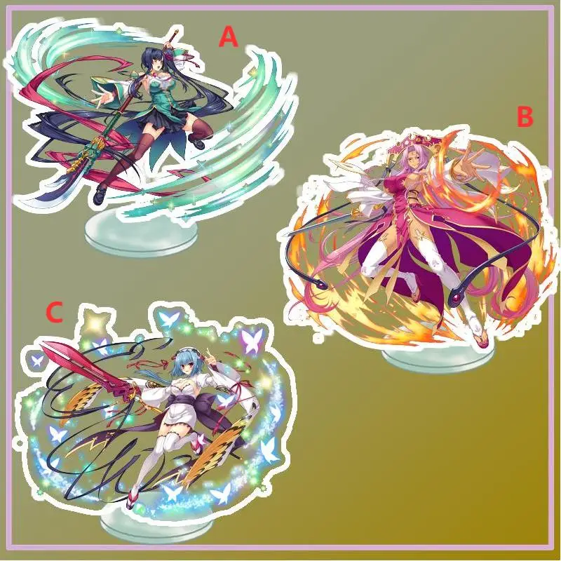 Anime Stand Koihime Musou Kan'u Unchou Ryuubi Gentoku Acrylic Figure Display desktop decoration 15cm 
Anime Stand Koihime Musou Kan'u Unchou Ryuubi Gentoku Acrylic Figure Display desktop decoration 15cm