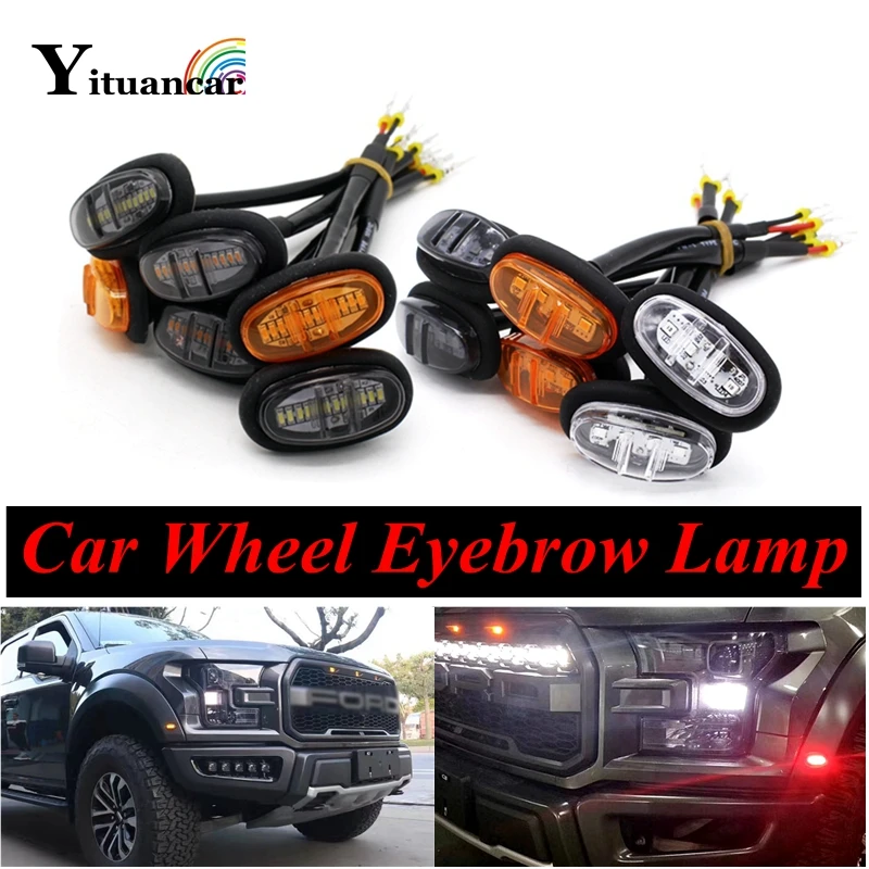 Yituancar LED Car DRL Car Wheel Eyebrow Fog Lamp DC12V Waterproof Daytime Running Light Source Styling For Driving Truck SUV 4X4
Yituancar LED Car DRL Car Wheel Eyebrow Fog Lamp DC12V Waterproof Daytime Running Light Source Styling For Driving Truck SUV 4X4