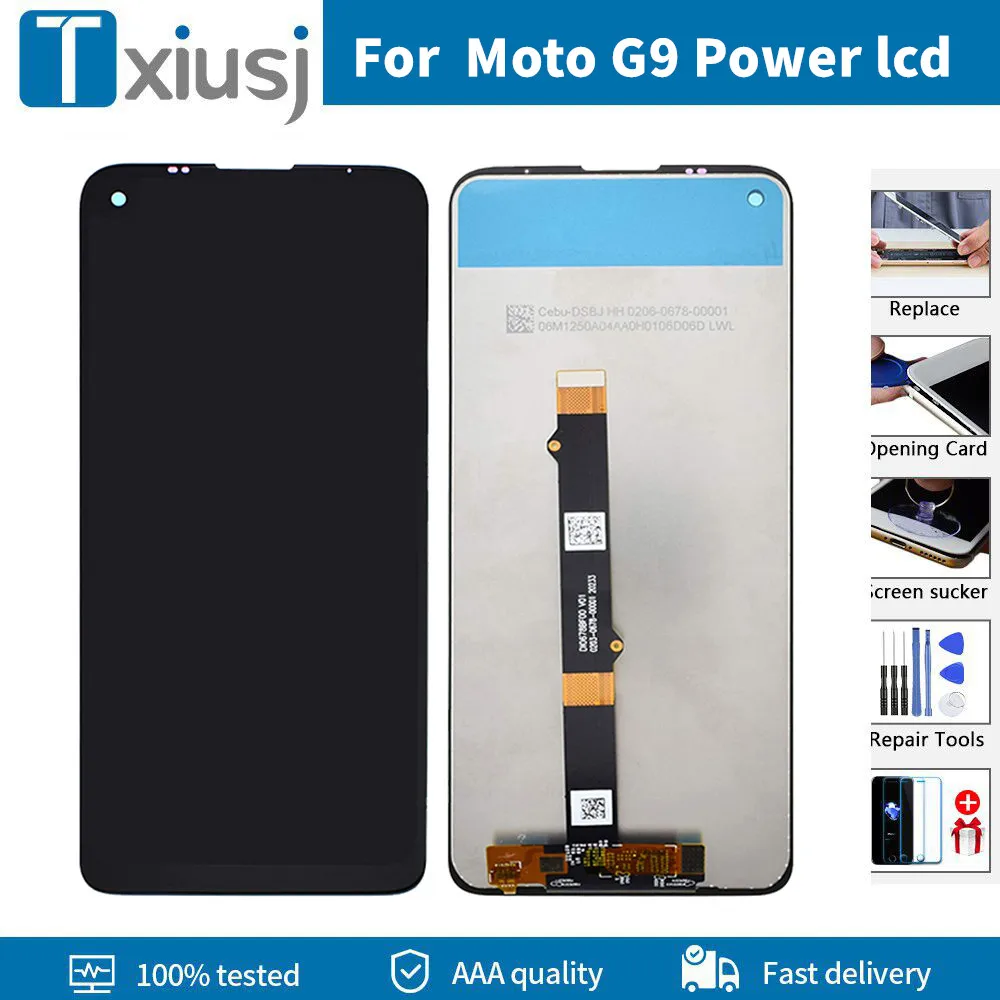 Оригинальный для Motorola Moto G9 питания, ЖК-дисплей, сенсорный экран, дигитайзер, для сборки, для Moto G9power ЖК XT2091-3 дисплей без рамы
Оригинальный для Motorola Moto G9 питания, ЖК-дисплей, сенсорный экран, дигитайзер, для сборки, для Moto G9power ЖК XT2091-3 дисплей без рамы
