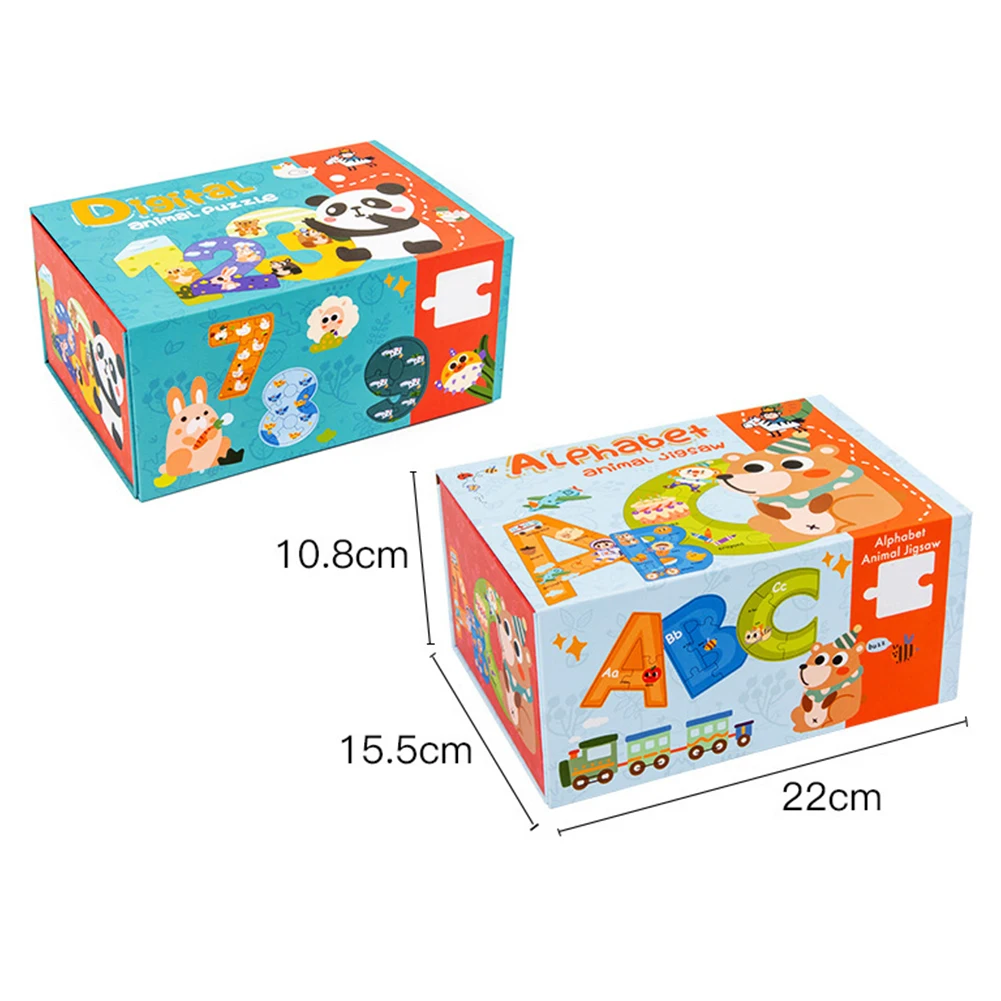 Wooden Number Alphabet Puzzle with Colorful Patterns Educational Toys Kids Gift Parent-child Interactive Intelligence Game Gifts
Wooden Number Alphabet Puzzle with Colorful Patterns Educational Toys Kids Gift Parent-child Interactive Intelligence Game Gifts