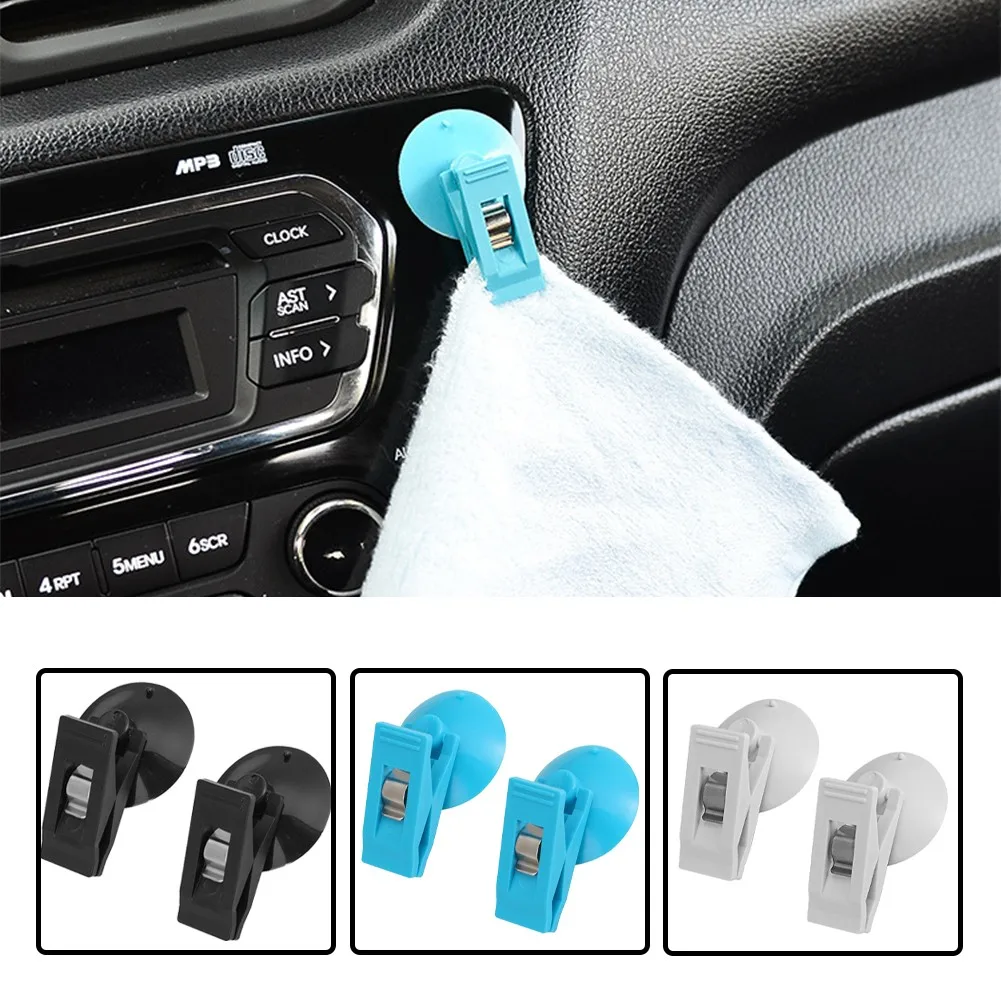 2pcs Car Interior Window Clip Mount Black Suction Cap Clip Plastic Sucker Removable Holder For Sunshade Curtain Towel Ticket
2pcs Car Interior Window Clip Mount Black Suction Cap Clip Plastic Sucker Removable Holder For Sunshade Curtain Towel Ticket