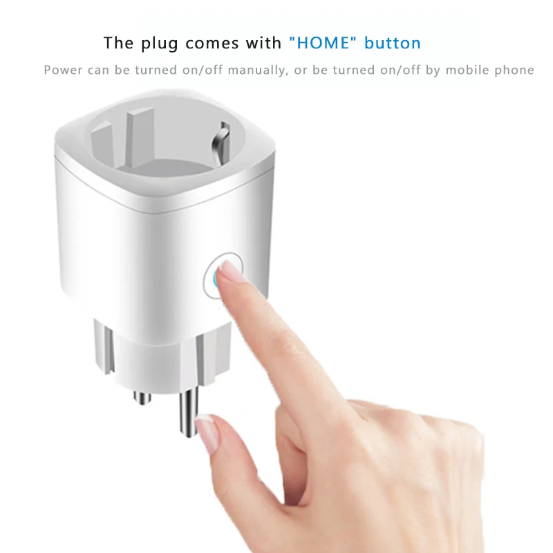 Tuya EU WiFi Smart Plug Tuya Smart Life App Alexa/Google Assistance Voice Control Remote Switch Power Statistics Smart Plug
Tuya EU WiFi Smart Plug Tuya Smart Life App Alexa/Google Assistance Voice Control Remote Switch Power Statistics Smart Plug