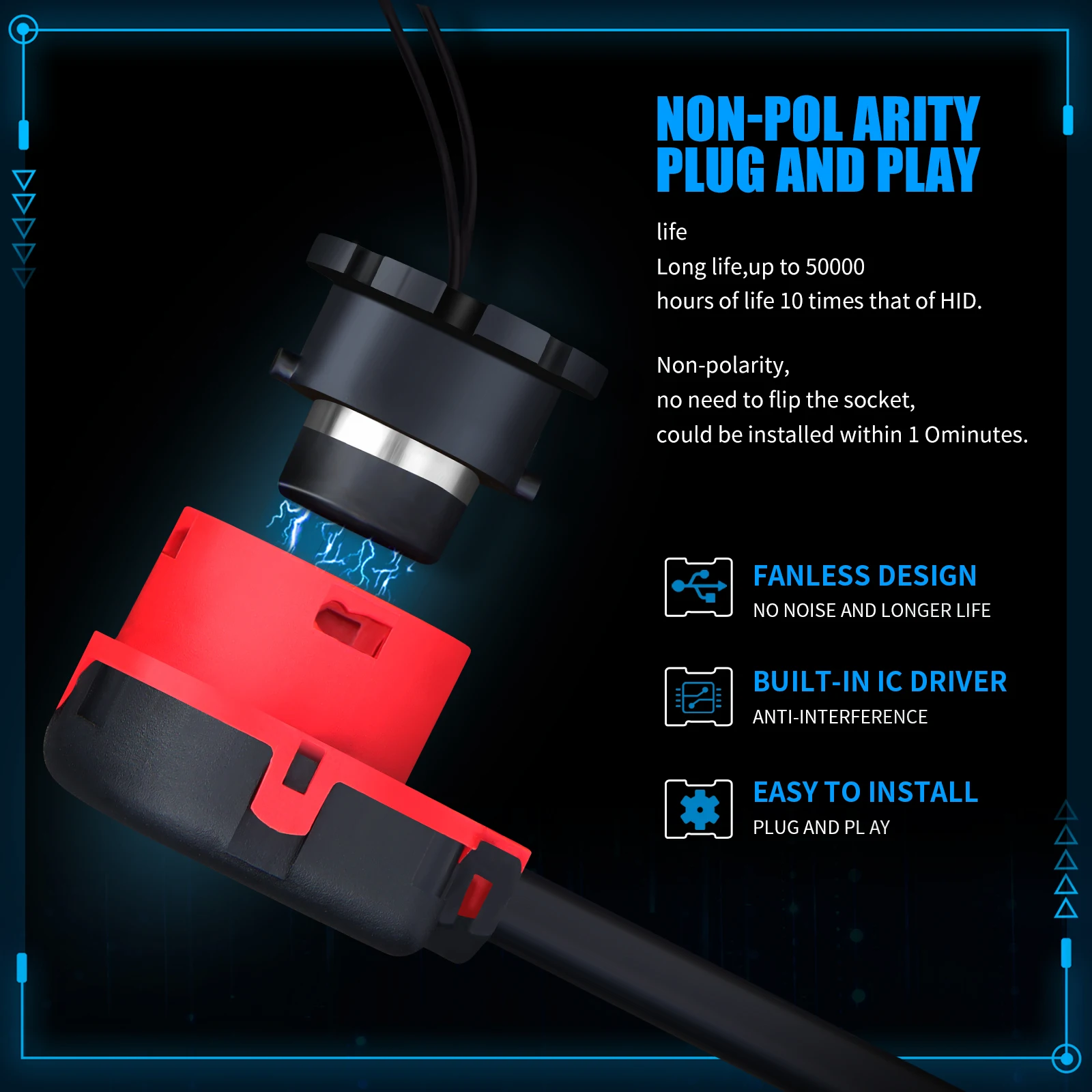 2PCS D2S D4S Headlight Canbus Bulb 6000K D2R D4R LED Car Light No Error 70W 20000LM Kit Mini 1:1 to Replace HID Conversion Lamp
2PCS D2S D4S Headlight Canbus Bulb 6000K D2R D4R LED Car Light No Error 70W 20000LM Kit Mini 1:1 to Replace HID Conversion Lamp