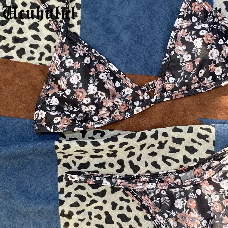 Sexy bikini 2021 Triangle swimwear female Floral print swimsuit women Micro swimming suit Sports bathing suit biquini
Sexy bikini 2021 Triangle swimwear female Floral print swimsuit women Micro swimming suit Sports bathing suit biquini