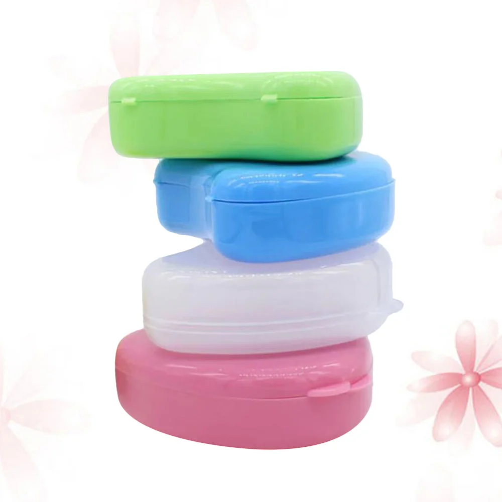 4pcs Heart Shaped Denture Case Dentures Storage Box Orthodontic Retainer Box Rosy Blue Green Transparent (Mixed Style)
4pcs Heart Shaped Denture Case Dentures Storage Box Orthodontic Retainer Box Rosy Blue Green Transparent (Mixed Style)