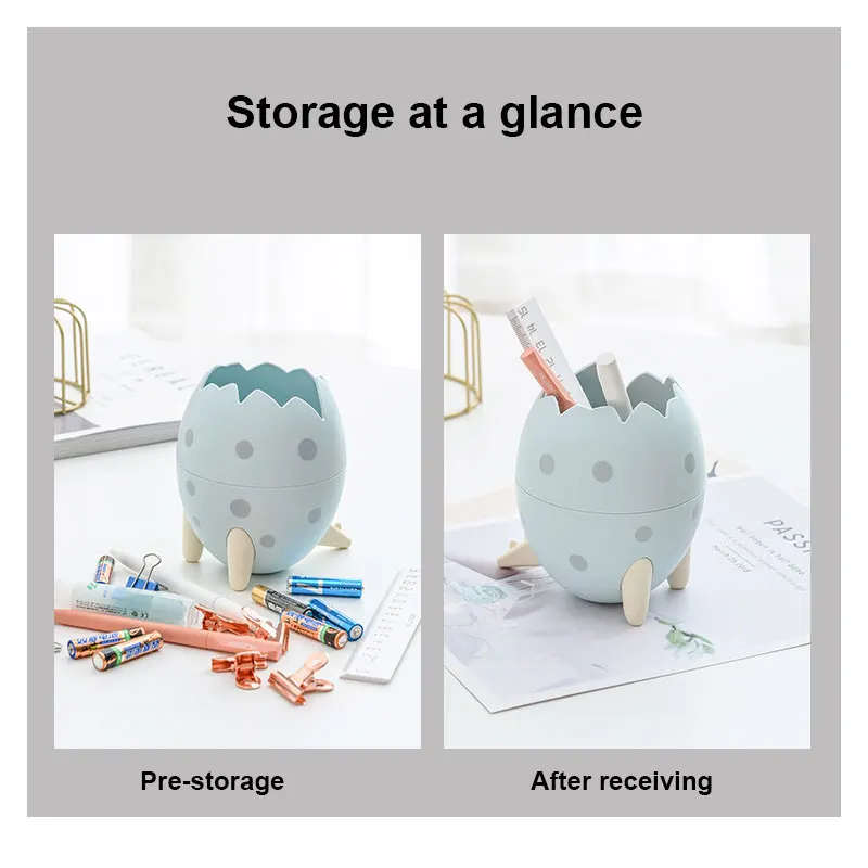 Lovely Round Dinosaur Egg Plastic Pen Holder Stand Office Desk Organizer Pencil Pot Container Stationery Storage Box Kids Gifts
Lovely Round Dinosaur Egg Plastic Pen Holder Stand Office Desk Organizer Pencil Pot Container Stationery Storage Box Kids Gifts