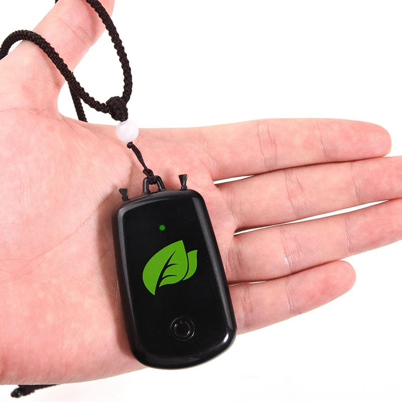 Hanging Neck Air Purifier, Wearable Portable Car Oxygen Bar, USB Rechargeable Negative Ion Air Purifier Black
Hanging Neck Air Purifier, Wearable Portable Car Oxygen Bar, USB Rechargeable Negative Ion Air Purifier Black