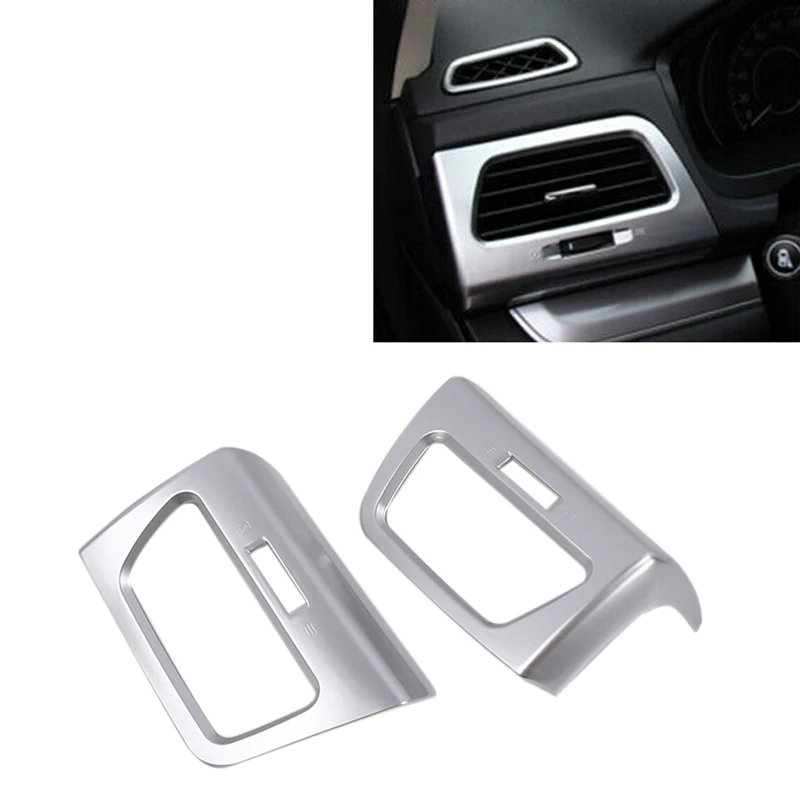 ABS Chrome Front Dashboard Air Vent Outlet Cover Trim for Honda CRV CR-V 2012-2016 Auto Accessories
ABS Chrome Front Dashboard Air Vent Outlet Cover Trim for Honda CRV CR-V 2012-2016 Auto Accessories
