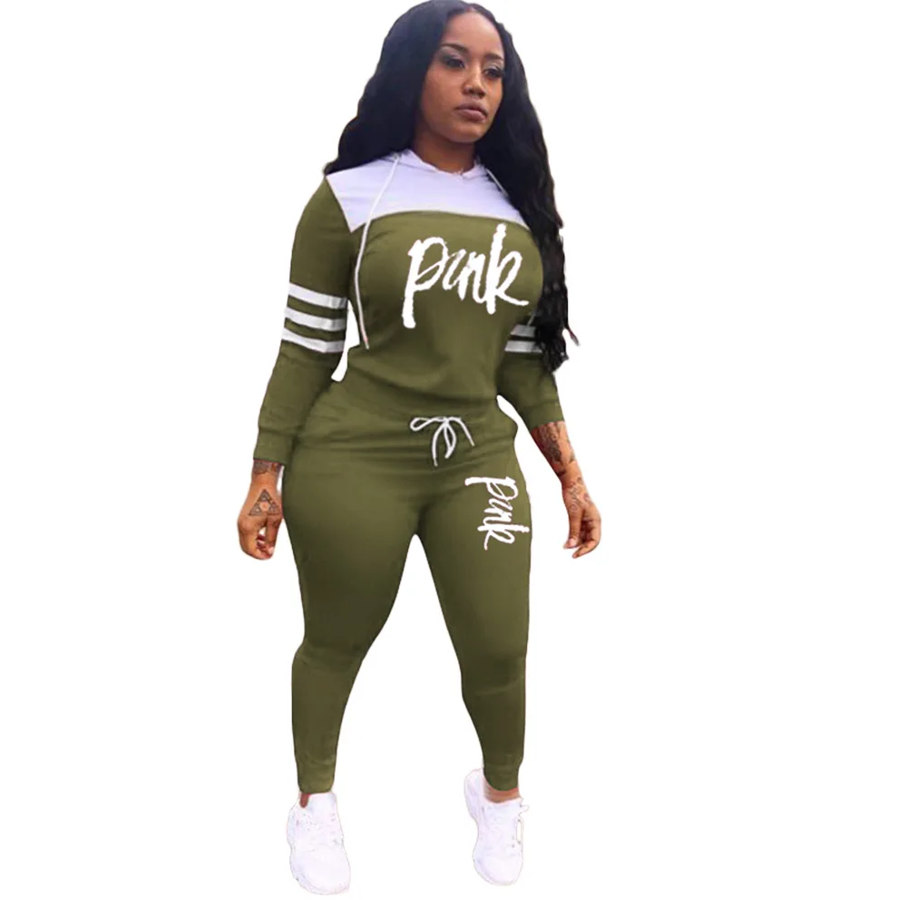 2022 Pink Letter Print Tracksuits Women Two Piece Set Spring Street t-shirt Tops And Jogger Set Suits Casual 2pcs Outfits
2022 Pink Letter Print Tracksuits Women Two Piece Set Spring Street t-shirt Tops And Jogger Set Suits Casual 2pcs Outfits