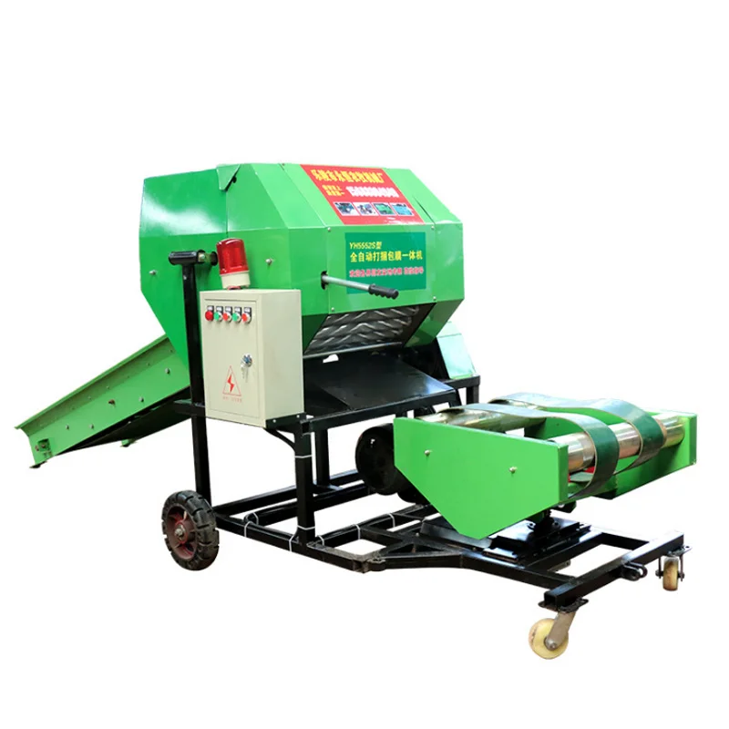 Fully Automatic 380V Grass Silage baler agricultural corn stalk forage silage crusher automatic baling and wrapping machine
Fully Automatic 380V Grass Silage baler agricultural corn stalk forage silage crusher automatic baling and wrapping machine