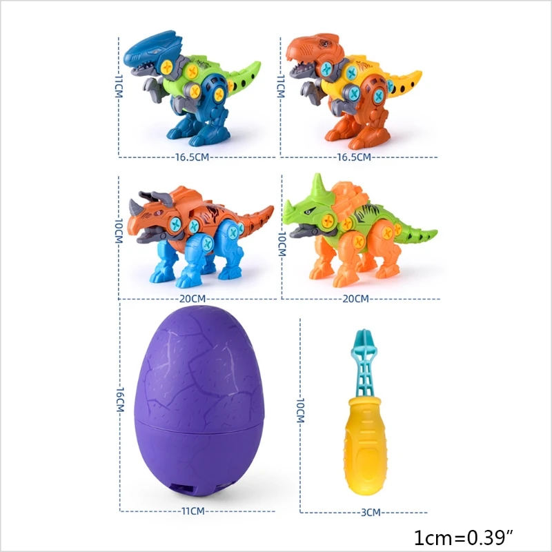 Take Apart Dinosaur Toys for Kids - Building Dino Egg Play Kit with Screwdriver 40JC
Take Apart Dinosaur Toys for Kids - Building Dino Egg Play Kit with Screwdriver 40JC