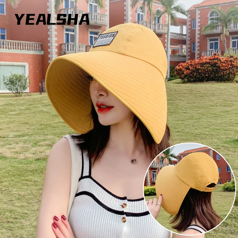 Sun Hat Female Summer Anti-Ultraviolet Fisherman Hat Korean Beach Sun Hat Travel Empty Top Hat
Sun Hat Female Summer Anti-Ultraviolet Fisherman Hat Korean Beach Sun Hat Travel Empty Top Hat