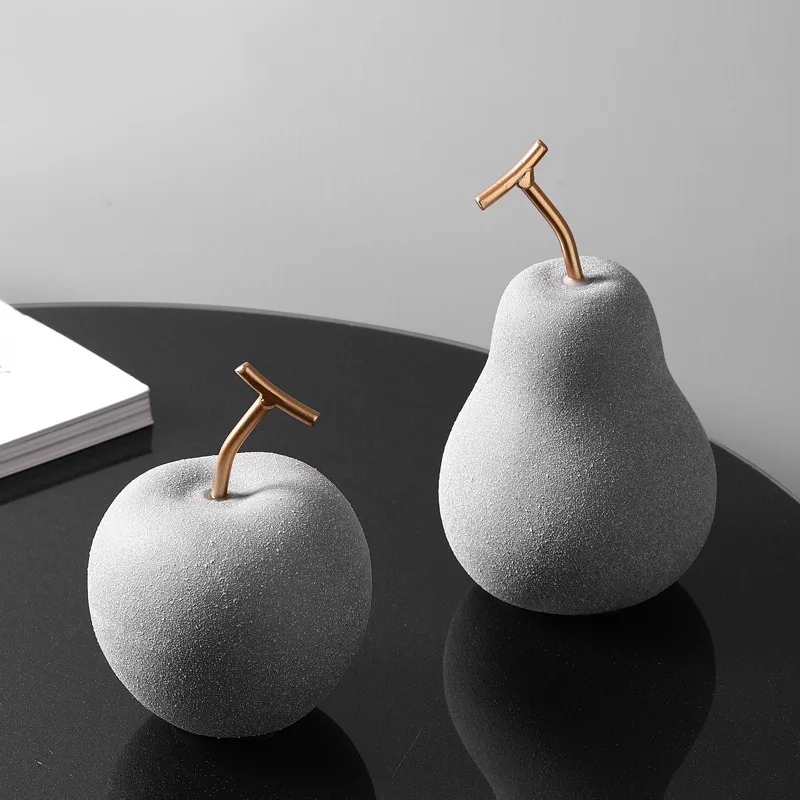 Nordic Ceramic Fruit Decoration Creative Modern Simple Living Room Porch TV Cabinet Model Room Household Figurines & Miniatures 
Nordic Ceramic Fruit Decoration Creative Modern Simple Living Room Porch TV Cabinet Model Room Household Figurines & Miniatures