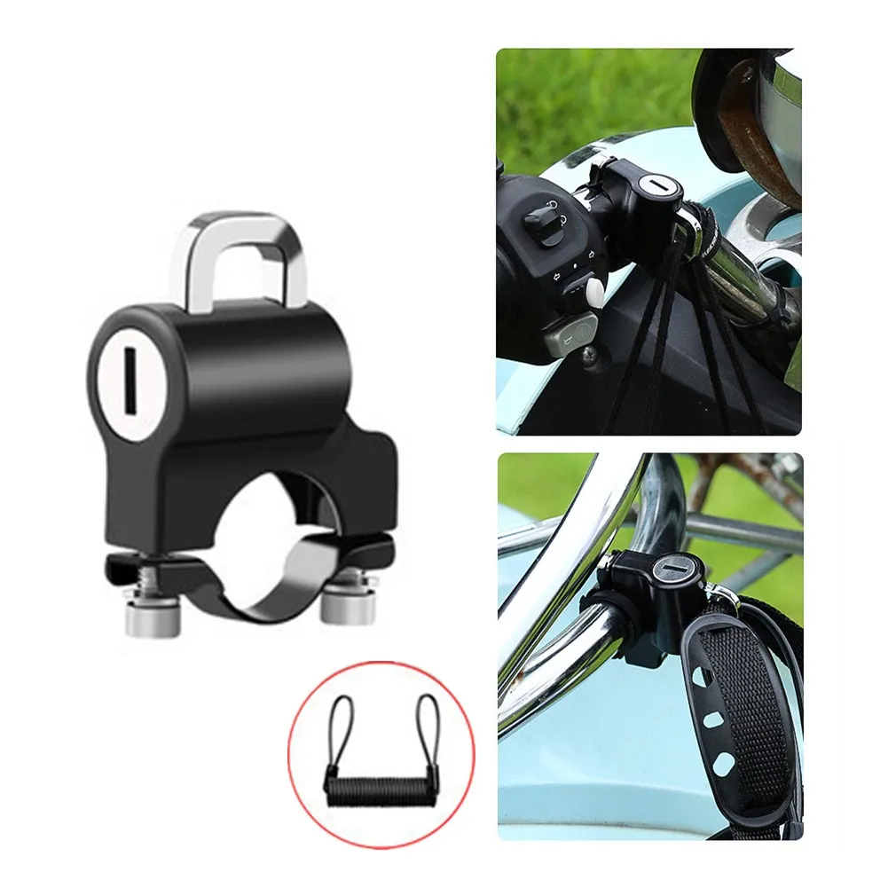New Bicycle Motorcycle Helmet Lock Universal Anti-Theft Metal Fixed Lock For 22-24mm Handlebar/ Frame Tube Outdoor Cycling Parts
New Bicycle Motorcycle Helmet Lock Universal Anti-Theft Metal Fixed Lock For 22-24mm Handlebar/ Frame Tube Outdoor Cycling Parts