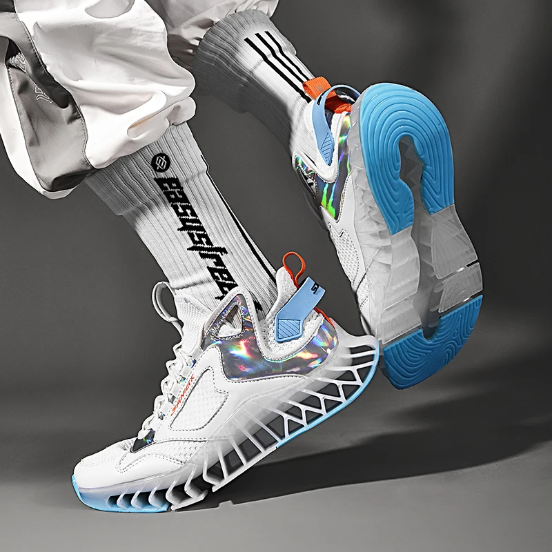 Casual Men Trendy Sneakers Fashion Blade Shoes Male Soft Light Sports Trainers Tenis Zapatos De Homber Plus Size 39-46# Sneakers
Casual Men Trendy Sneakers Fashion Blade Shoes Male Soft Light Sports Trainers Tenis Zapatos De Homber Plus Size 39-46# Sneakers