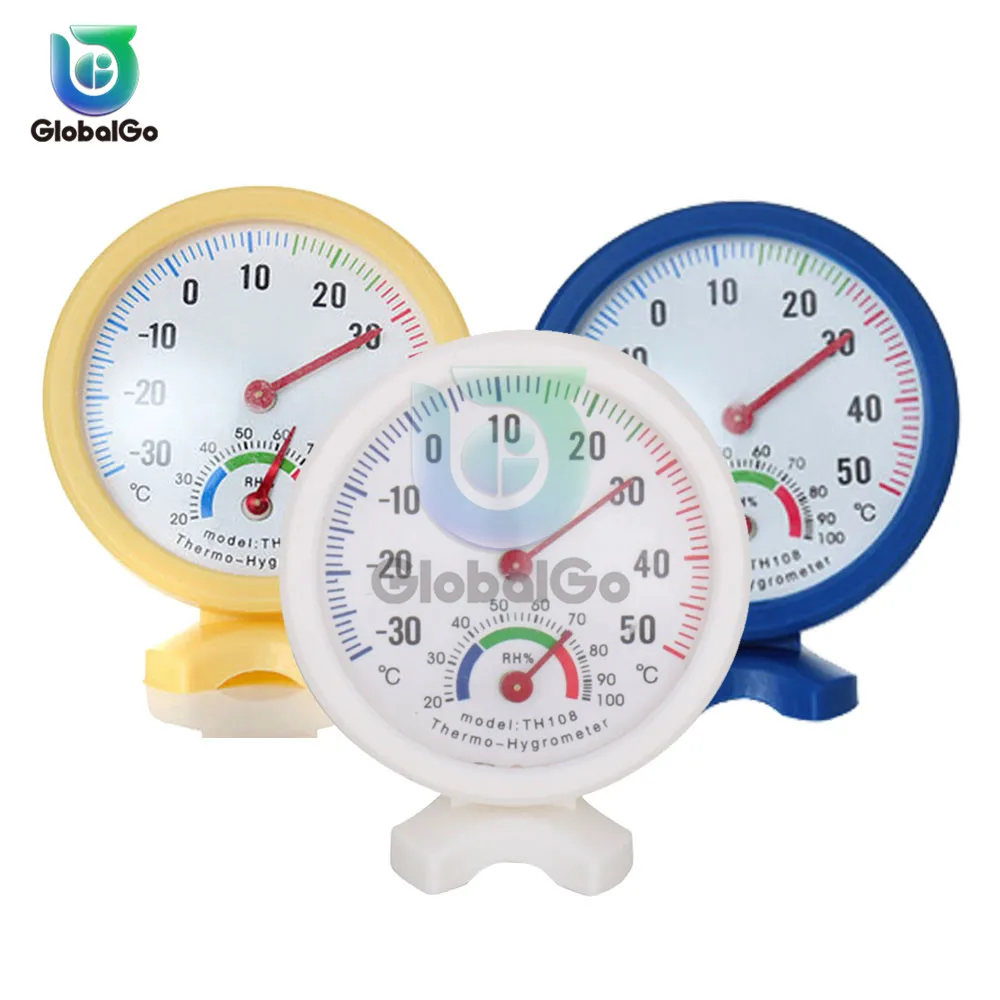 Digital Thermometer Mini LCD Display Humidity Detector Meter Fridges Freezers Coolers Aquarium Hygrometer Gauge TH108
Digital Thermometer Mini LCD Display Humidity Detector Meter Fridges Freezers Coolers Aquarium Hygrometer Gauge TH108