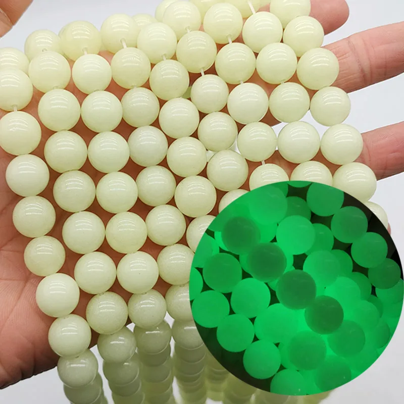 6/8/10/12MM Natural Stone Round Luminous Green Beads For Jewelry Making Glow In The Dark Spacers Beads DIY Bracelet Necklace
6/8/10/12MM Natural Stone Round Luminous Green Beads For Jewelry Making Glow In The Dark Spacers Beads DIY Bracelet Necklace