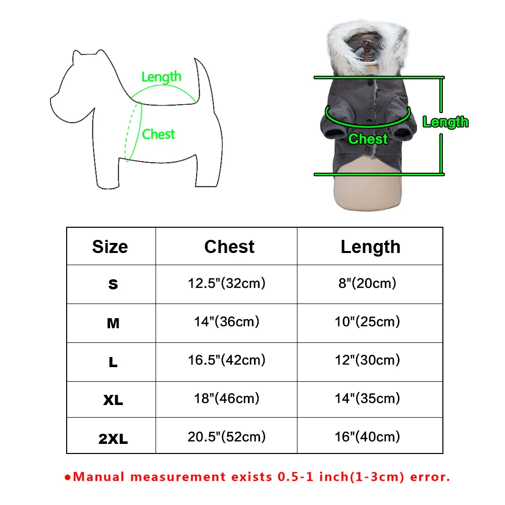 Warm Pet Clothes Winter Dog Jacket Coat Hooded Pets Puppy Chihuahua Clothing Hoodies For Small Medium Dogs Pug French Bulldog
Warm Pet Clothes Winter Dog Jacket Coat Hooded Pets Puppy Chihuahua Clothing Hoodies For Small Medium Dogs Pug French Bulldog