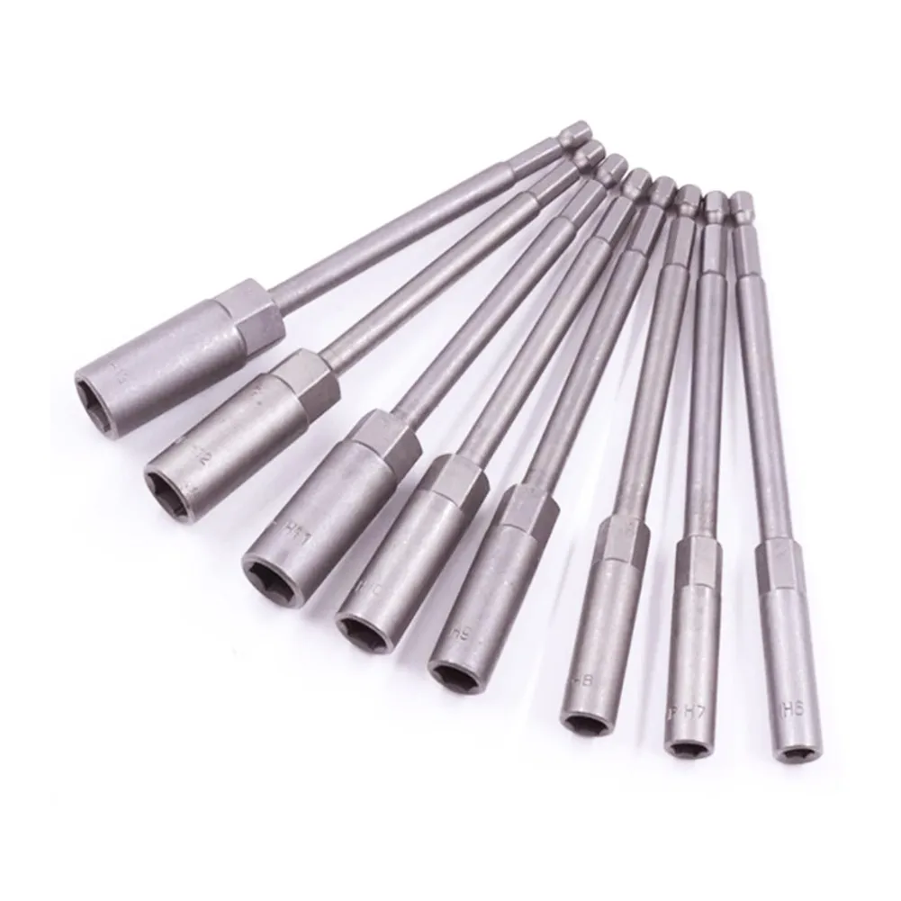 8Pcs 150mm Impact Socket Impact Drill Bar Wrench Socket Adapter Magnetic Nut Driver Hand Tool For Woodworking
8Pcs 150mm Impact Socket Impact Drill Bar Wrench Socket Adapter Magnetic Nut Driver Hand Tool For Woodworking