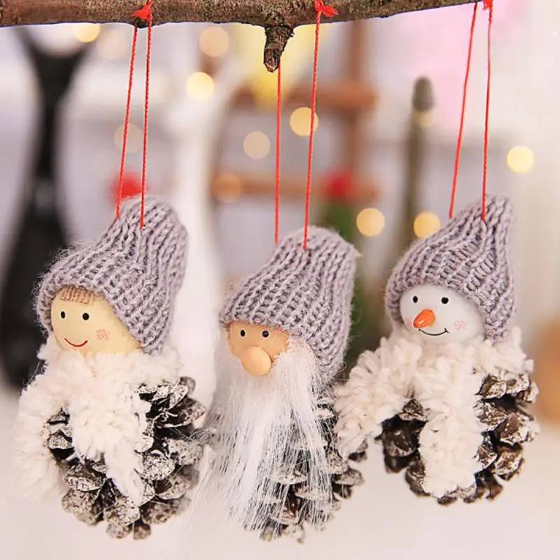 Romantic Santa Claus Hanging Doll Gift 3 Piece Set Pendant Christmas Tree Home Decoration Christmas Decoration 
Romantic Santa Claus Hanging Doll Gift 3 Piece Set Pendant Christmas Tree Home Decoration Christmas Decoration