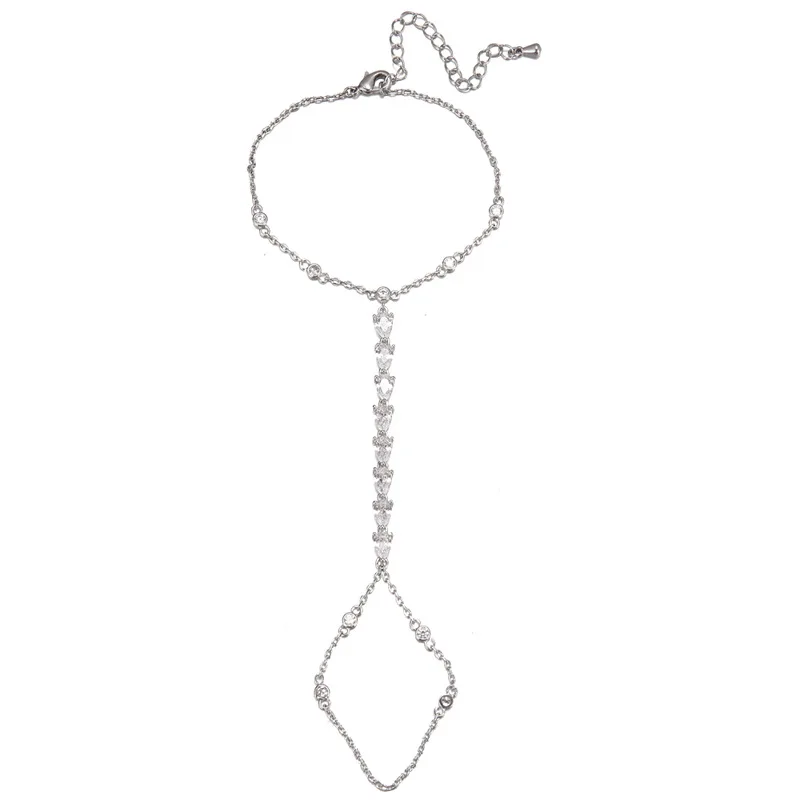 Fashion AAA Zircon Waterdrop Ring Link Chain Bracelet One Piece Charm Bracelet for Women Party Wedding Jewelry
Fashion AAA Zircon Waterdrop Ring Link Chain Bracelet One Piece Charm Bracelet for Women Party Wedding Jewelry