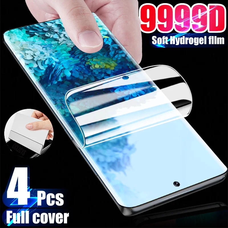 Гидрогелевая пленка 4 шт., Защитная пленка для экрана Samsung Galaxy S10, S20, S9, S8 Plus, Note 10, 9, A50, A51, A71, M21, M31, A40, A31
Гидрогелевая пленка 4 шт., Защитная пленка для экрана Samsung Galaxy S10, S20, S9, S8 Plus, Note 10, 9, A50, A51, A71, M21, M31, A40, A31