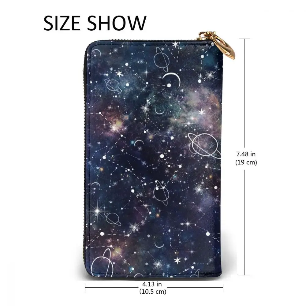 2021 Fashion Long Leather Wallets Space Starry Sky Unisex Classic Purse Zipper Wallet with Card Holder
2021 Fashion Long Leather Wallets Space Starry Sky Unisex Classic Purse Zipper Wallet with Card Holder