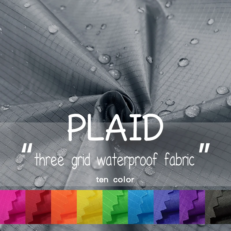 1* 1.5m Wide 210T Checked Polyester Taffeta Waterproof Fabric, PU Coating For Kite Fabric Umbrella Cloth DIY Handmade Fabric
1* 1.5m Wide 210T Checked Polyester Taffeta Waterproof Fabric, PU Coating For Kite Fabric Umbrella Cloth DIY Handmade Fabric