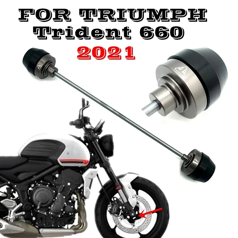 Motorcycle Front Axle Front Fork Collision Slider Wheel Protection Axle Block for Triumph TRIDENT 660 2021
Motorcycle Front Axle Front Fork Collision Slider Wheel Protection Axle Block for Triumph TRIDENT 660 2021