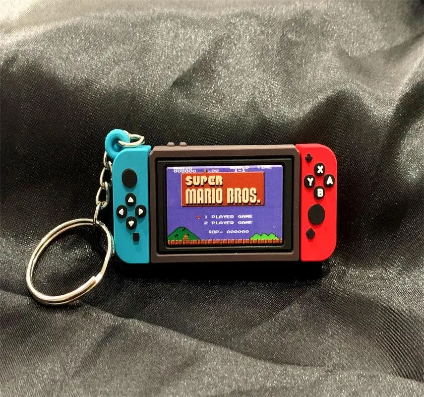 Game switch key chain 3D Super Keyring Fashion Bag Charms Pendant Key Chains Trinket Kid Gift Pendant bag key ring 2021
Game switch key chain 3D Super Keyring Fashion Bag Charms Pendant Key Chains Trinket Kid Gift Pendant bag key ring 2021