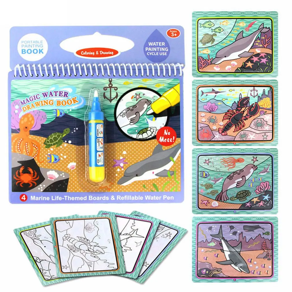 Children'S Baby Water Painting Can Be Used Repeatedly Graffiti This Magical Graffiti Colorful Water Album Bag
Children'S Baby Water Painting Can Be Used Repeatedly Graffiti This Magical Graffiti Colorful Water Album Bag