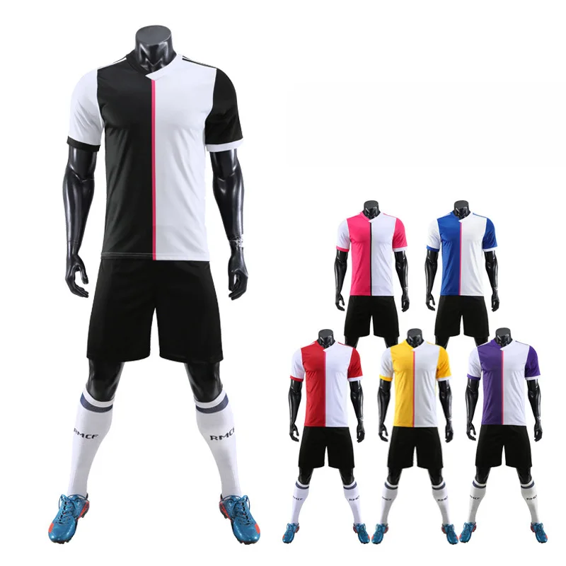 Blank Football Jersey & shorts Adult children's Jerseys soccer training suit team uniform Short sleeve tracksuit Customized
Blank Football Jersey & shorts Adult children's Jerseys soccer training suit team uniform Short sleeve tracksuit Customized