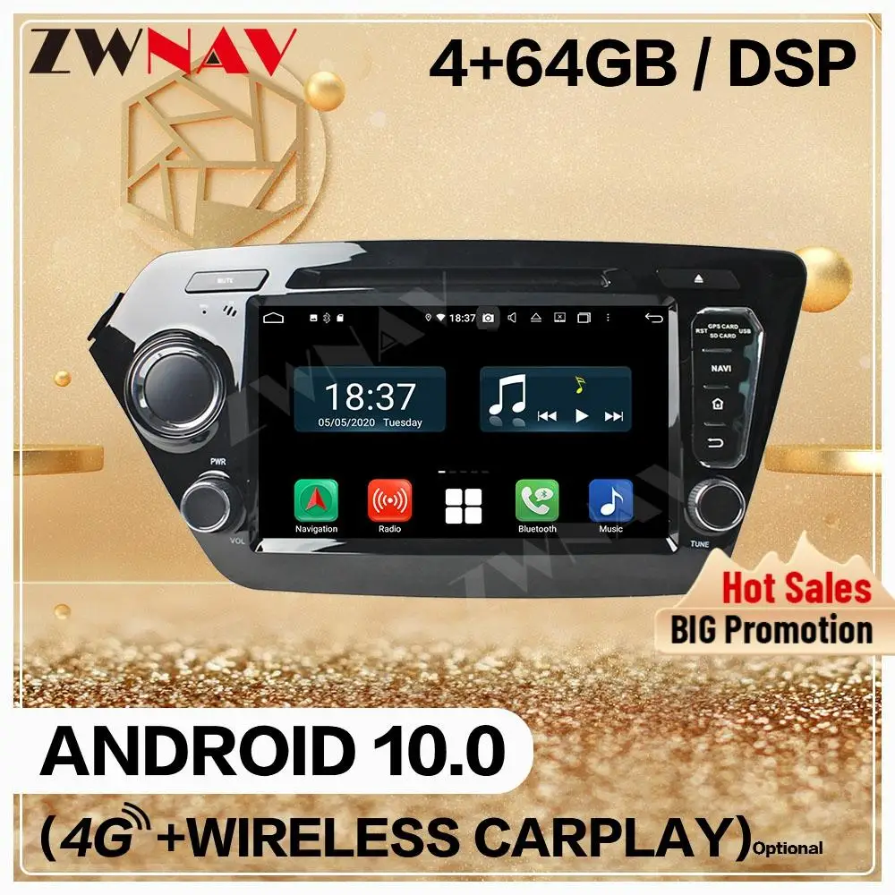 128G 2 Din For KIA RIO KIA K2 2010 2011 2012 2013 2014 2015 2016 Android Multimedia Player Screen Audio Radio GPS Navi Head Unit
128G 2 Din For KIA RIO KIA K2 2010 2011 2012 2013 2014 2015 2016 Android Multimedia Player Screen Audio Radio GPS Navi Head Unit