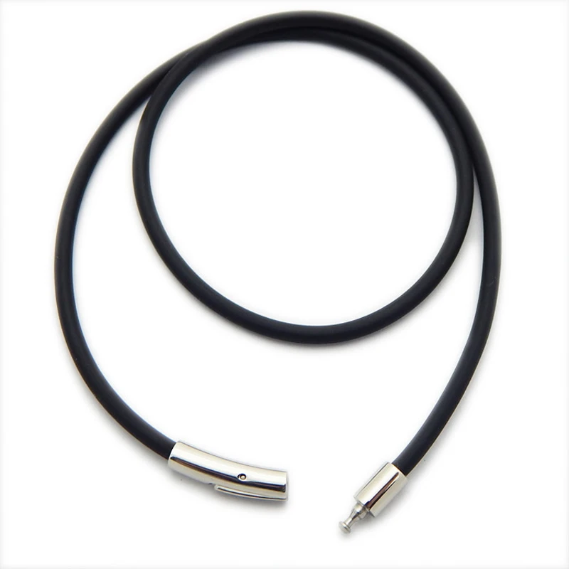 New Simple Black Leather Necklace Long Rope Stainless Steel Screw Lock Clasp Cord Pendant Necklaces Making Unisex Clasps Jewelry
New Simple Black Leather Necklace Long Rope Stainless Steel Screw Lock Clasp Cord Pendant Necklaces Making Unisex Clasps Jewelry