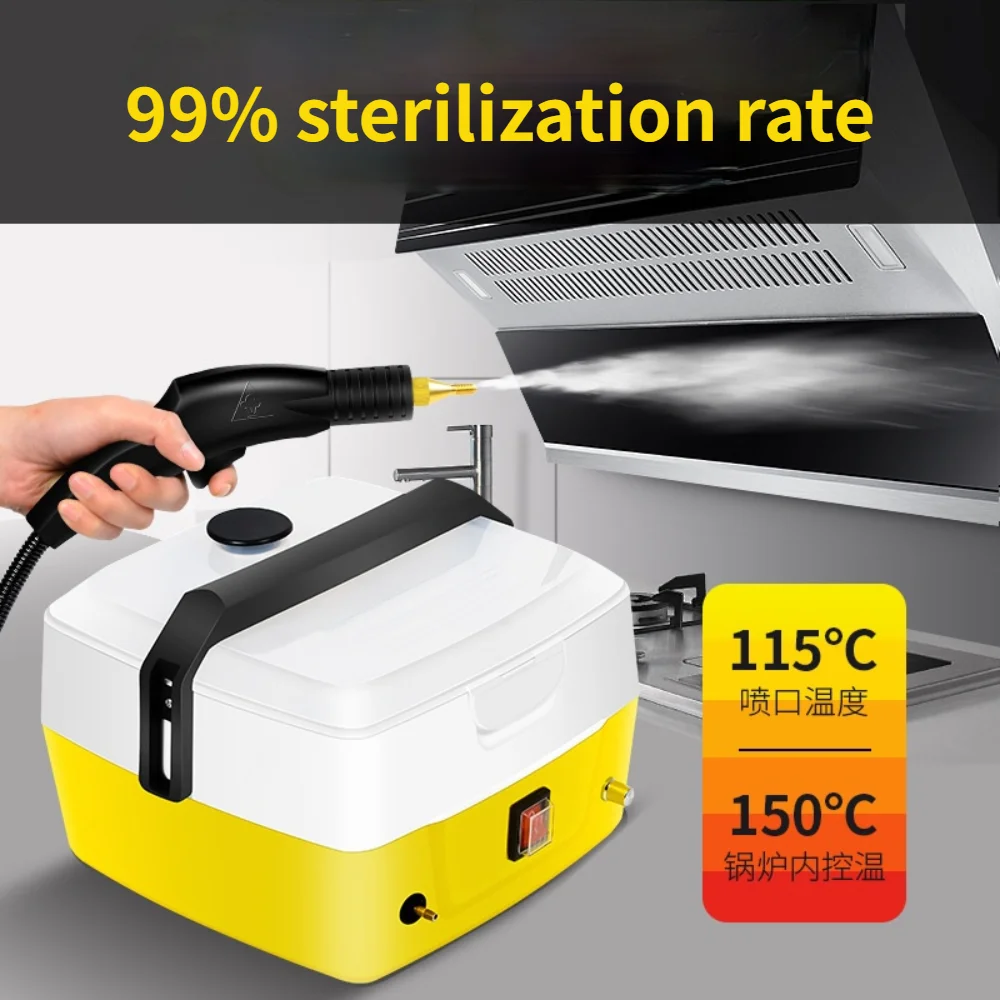 3000 4L Large Capacity Electric Steam Cleaner Disinfectant Can Be Added High Pressure Temperature Steam Machine
3000 4L Large Capacity Electric Steam Cleaner Disinfectant Can Be Added High Pressure Temperature Steam Machine