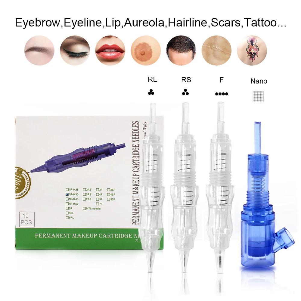 Biomaser 20pcs Screw Cartridges Needles Permanent Makeup Machine Professional Needles for Specify Machine 1R,2R,3RL,5RL 3RS
Biomaser 20pcs Screw Cartridges Needles Permanent Makeup Machine Professional Needles for Specify Machine 1R,2R,3RL,5RL 3RS