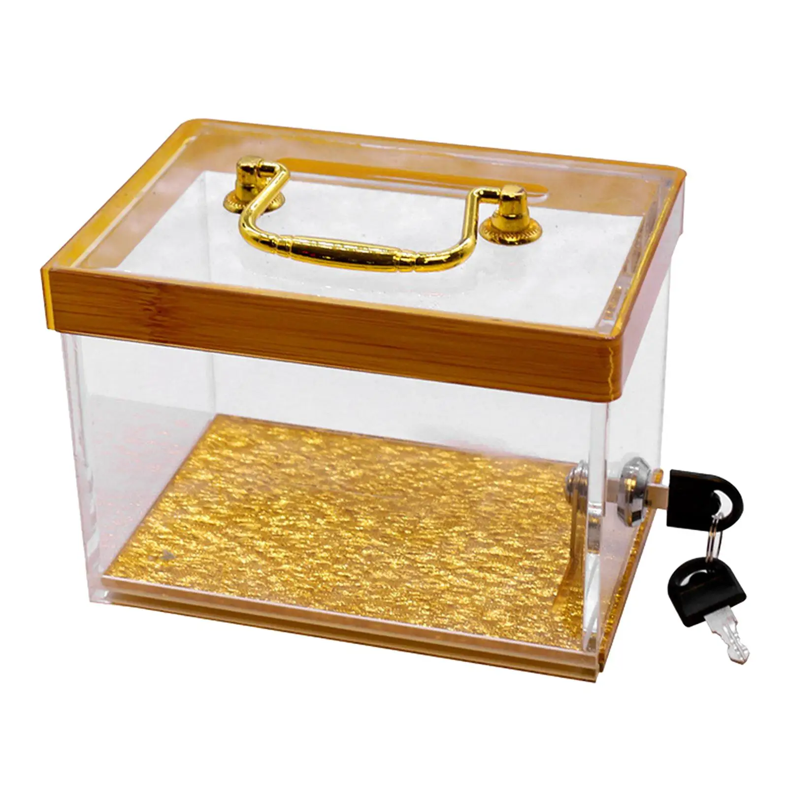 Donation Ballot Boxes Charity Donation Tables Ticket Tips Lock for Cash Container
Donation Ballot Boxes Charity Donation Tables Ticket Tips Lock for Cash Container