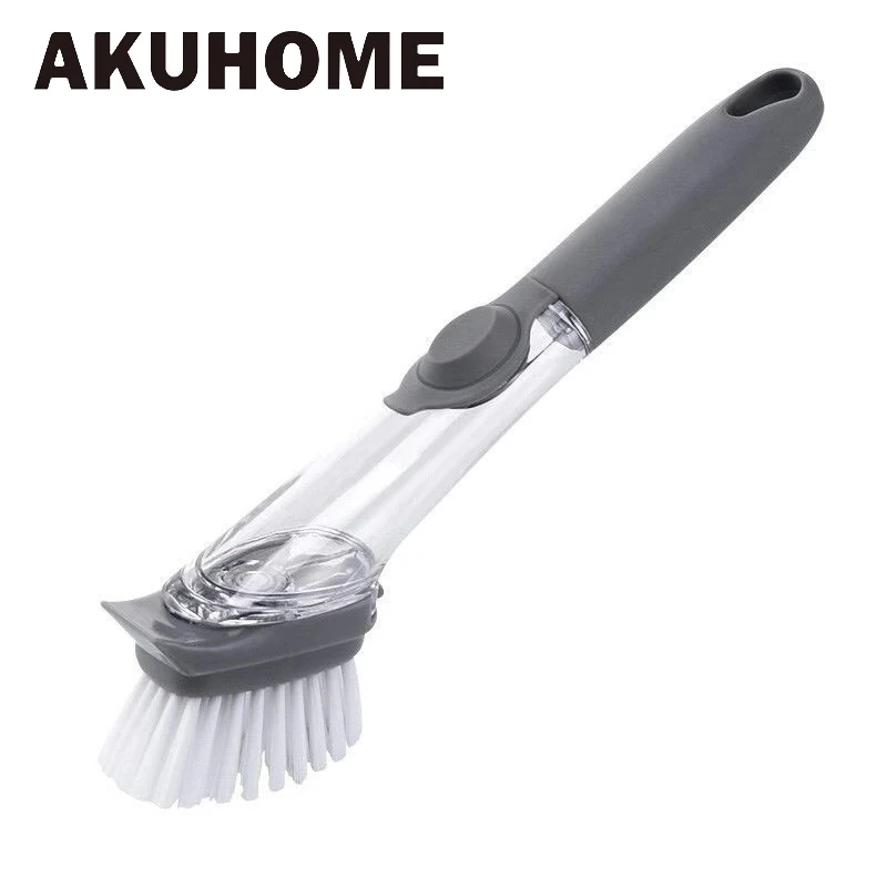 2 In 1 Long Handle Cleaning Brush Removable Brush Head Kitchen Tools Cleaning Sponge Soap Dispenser Dish Washing Brush Set
2 In 1 Long Handle Cleaning Brush Removable Brush Head Kitchen Tools Cleaning Sponge Soap Dispenser Dish Washing Brush Set