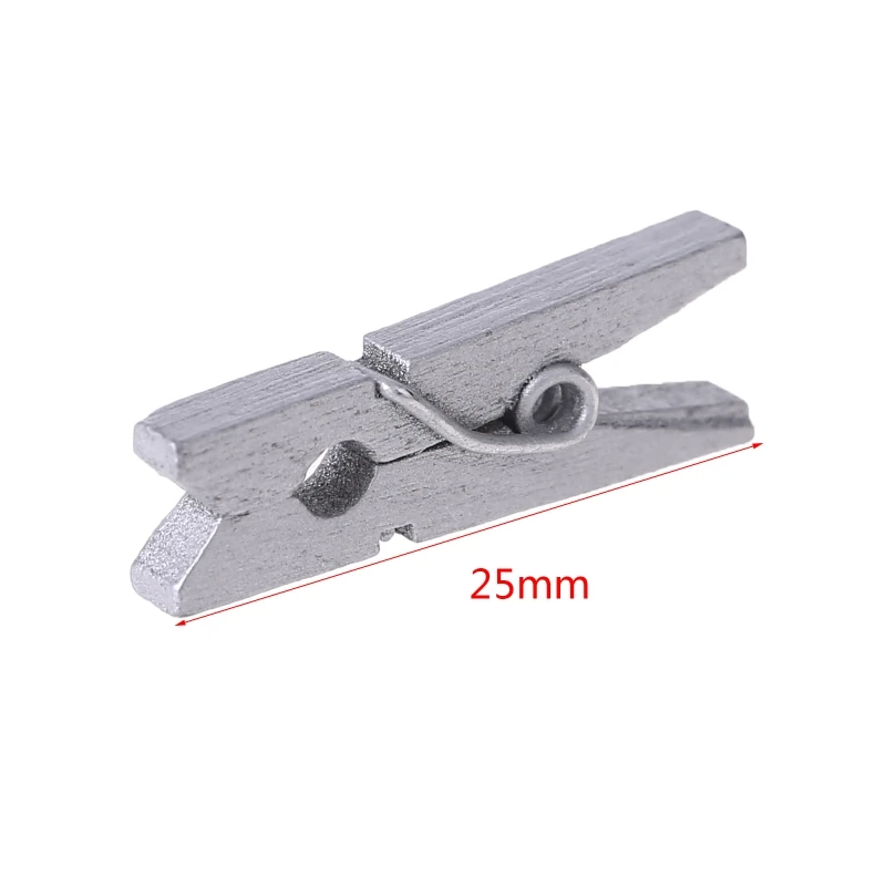 100Pcs Small Size 25mm Mini Natural Wooden Clips for Photo Paper Pegs Clothespin Craft Decoration
100Pcs Small Size 25mm Mini Natural Wooden Clips for Photo Paper Pegs Clothespin Craft Decoration