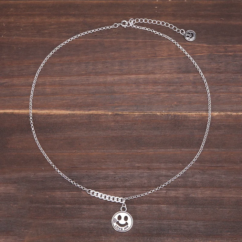 Real S925 Sterling Silver Women's personality ins simple temperament boudoir chain Necklace Exquisite Party
Real S925 Sterling Silver Women's personality ins simple temperament boudoir chain Necklace Exquisite Party