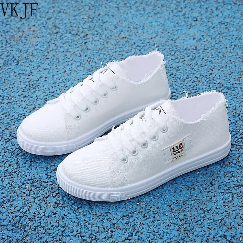 Canvas shoes woman 2021 new arrival Lace-up Spring/autumn Sneakers for girls Fashion Denim solid Blue/White casual shoes Tennis
Canvas shoes woman 2021 new arrival Lace-up Spring/autumn Sneakers for girls Fashion Denim solid Blue/White casual shoes Tennis