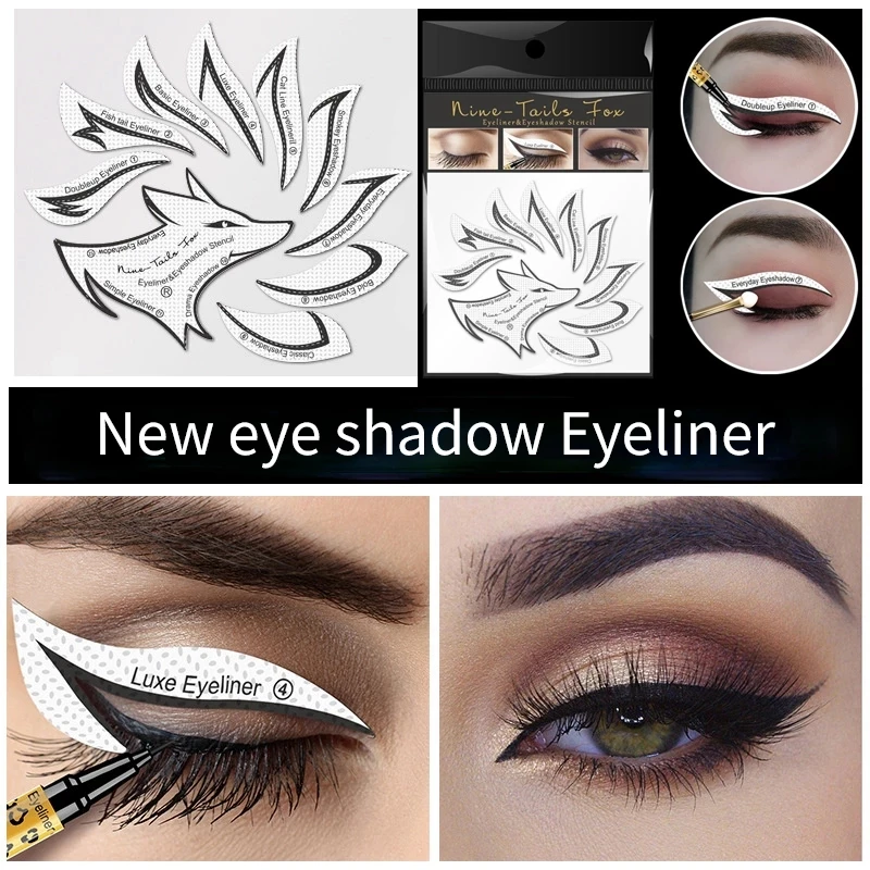 24 Pcs Eyeliner Eyeshadow Stencils 2 In 1 Makeup Template Sticker Card 12 Styles Non-Woven 3-Minute Shaping Tool Easy to Use
24 Pcs Eyeliner Eyeshadow Stencils 2 In 1 Makeup Template Sticker Card 12 Styles Non-Woven 3-Minute Shaping Tool Easy to Use